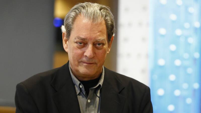 Paul Auster posando durante la presentación de su novela "4321", el 4 de septiembre de 2017, en Madrid.