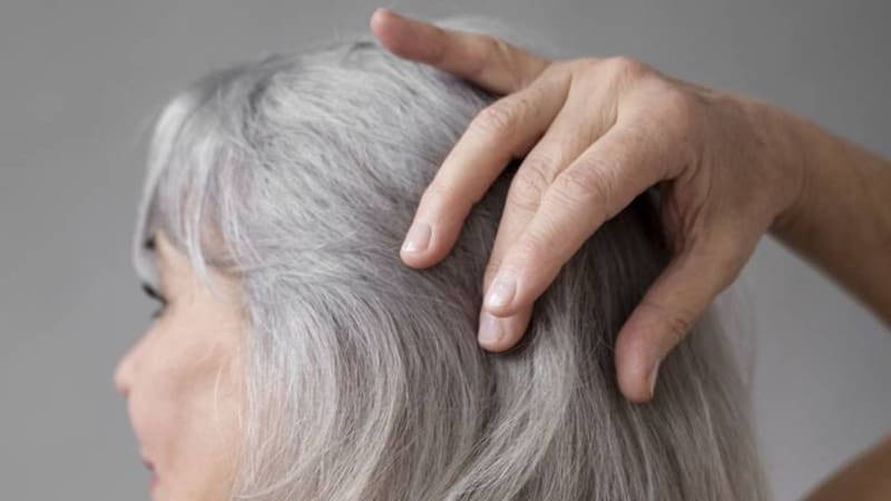 Las canas no requieren de productos químicos para ocultarse. Fuente: Archivo.