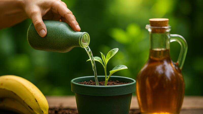 Licuar cáscara de banana y vinagre: por qué recomiendan hacerlo y para qué sirve.