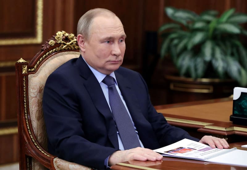 Putin deslegitimó a Zelenski y no firmará la paz en la guerra con Ucrania. Fuente: Archivo.