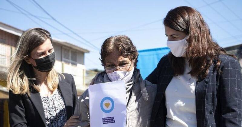 Hasta el momento hay 180 mil mujeres inscriptas en el programa Programa de Reconocimiento de Aportes por Tareas de Cuidado.