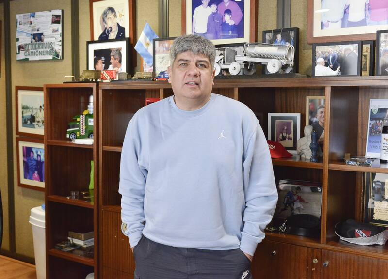 El líder camionero Pablo Moyano (El Cronista)