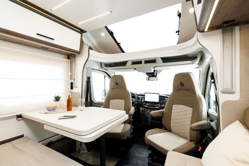 La Tessoro 463 destaca por su equipamiento, diseño y chasis de Ford. (Fuente: Benimar).