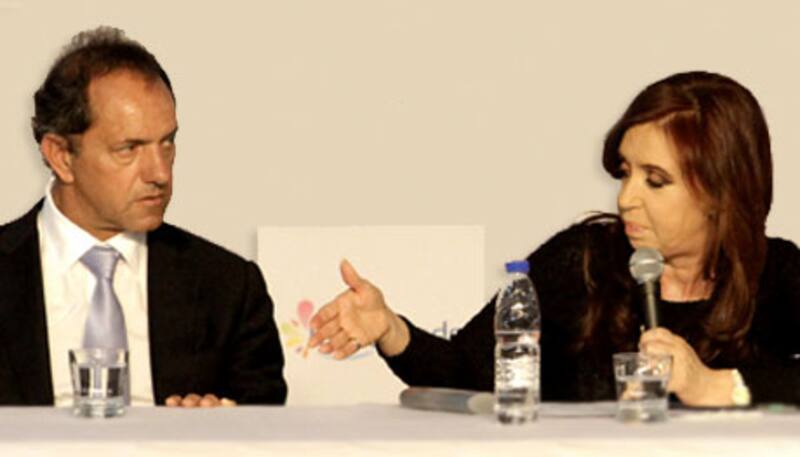 Scioli no teme enfrentar en la PASO a Cristina Kirchner