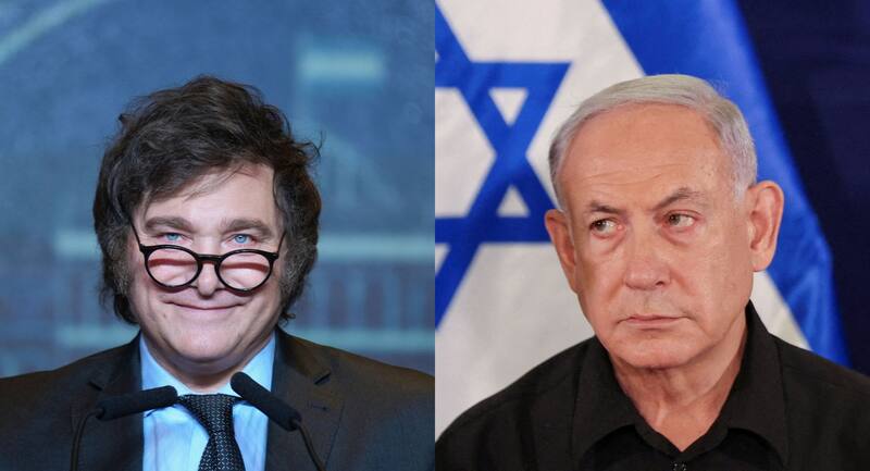 Milei se reunirá con Netanyahu y Herzog.