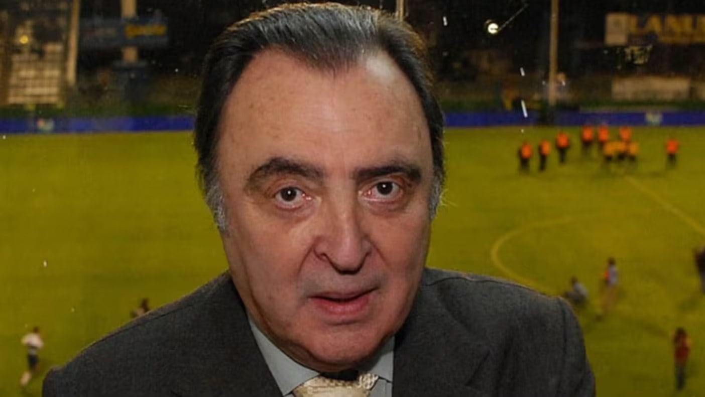 Marcelo Araujo, el mito que le puso voz al show del fútbol por TV