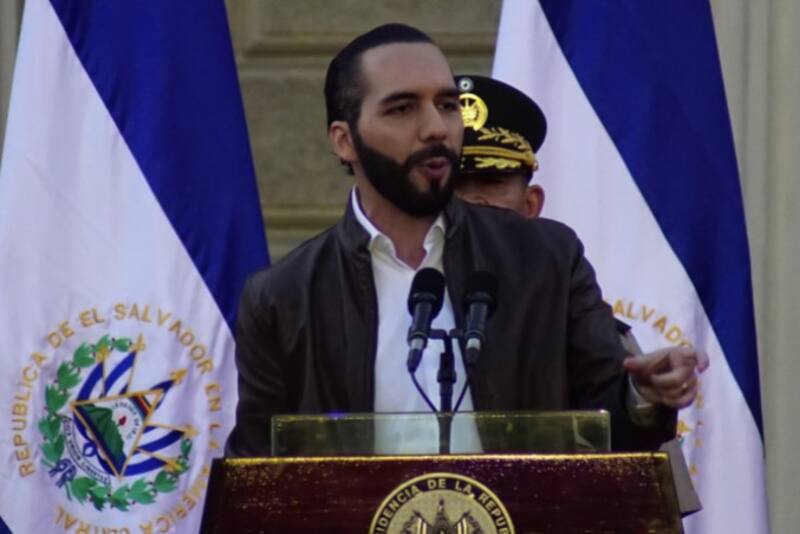 El Salvador, su presidente Nayib Bukele - XINHUA