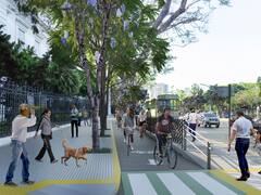 Cambia la Avenida Libertador: así quedarán los nuevos espacios