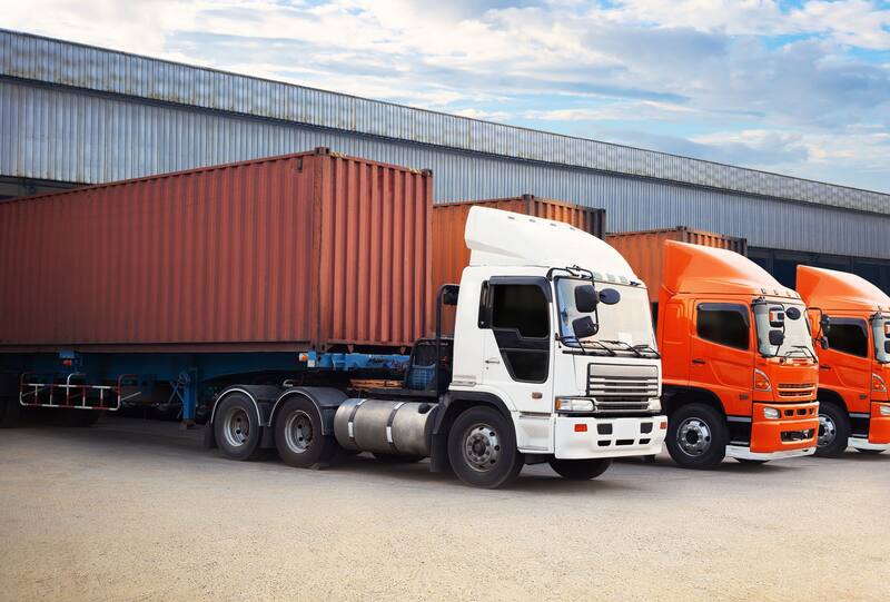 Camiones de carga. Fuente: Shutterstock