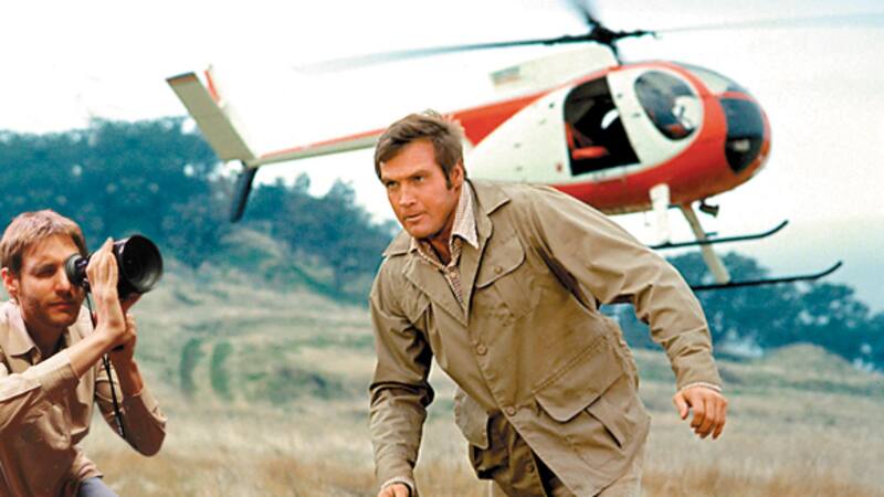 Damian Szifrón y Lee Majors, protagonista de la clásica serie que se emitió durante la década del 70 por Canal 13