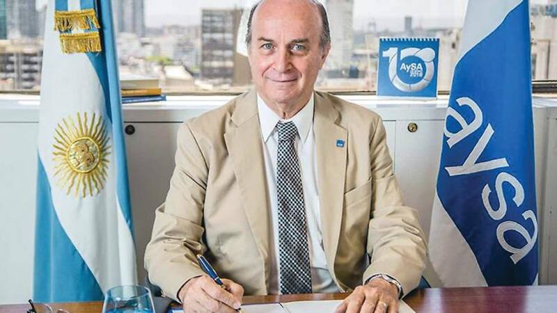 José Luis Inglese está vinculado con Aysa desde hace 44 años