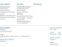 Diez audiencias ratifican que Calcaterra se reunió con ex funcionarios K