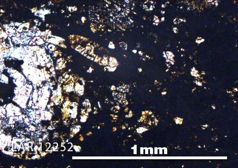 Meteorito LAR 12252. (NASA)