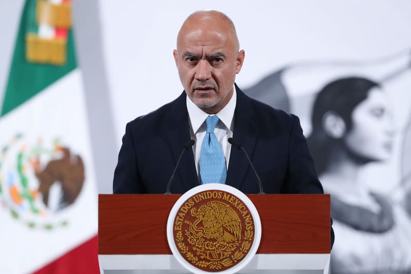 El secretario de Comunicaciones y Transportes, Jesús Esteva. Fuente: EFE