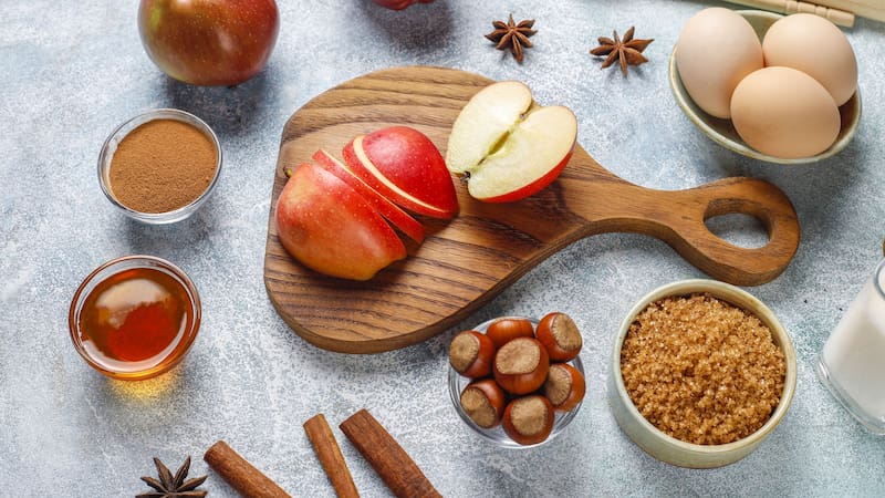 Así puedes preparar el mejor crujiente de manzana.