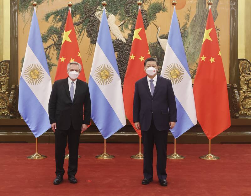 El presidente Alberto Fernández y su par de China, Xi Jinping se verán en Nueva York