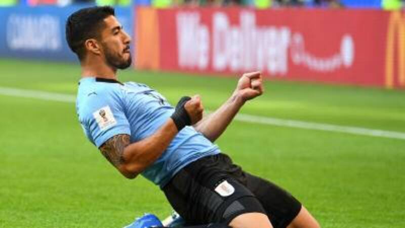 Luis Suárez. Los uruguayos depositan en el goleador todas sus esperanzas para el partido ante Francia