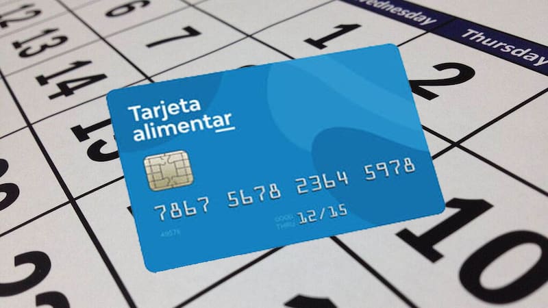 La tarjeta Alimentar es uno de los ejes de la asistencia social