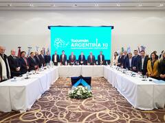 Manzur ante los diez gobernadores del Norte Grande: "La inserción de la Argentina al mundo llegará desde el interior"