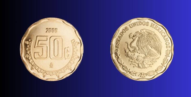 Esta moneda fue puesta en circulación en enero de 1996. Foto: Banxico/TV Azteca