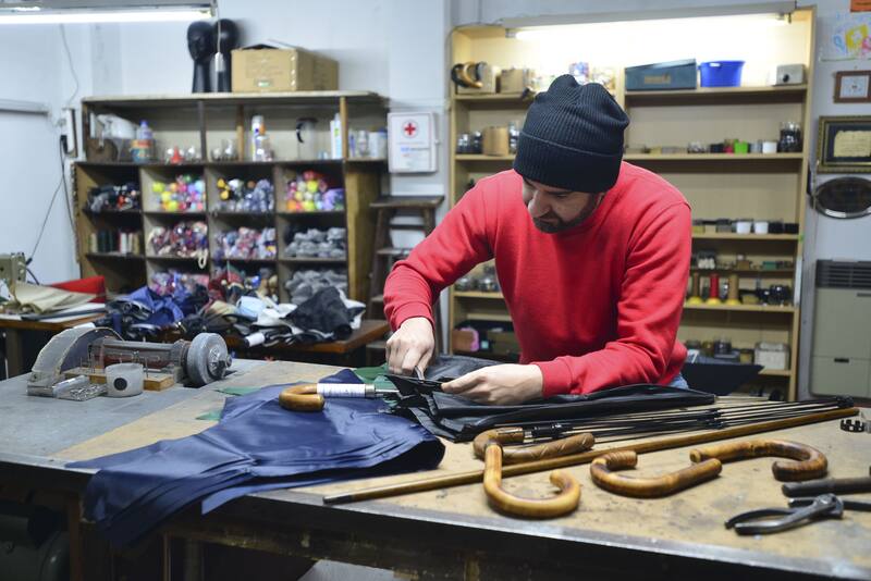 Los arreglos, que son artesanales, pueden costar más de $30.00. Foto: Antonio Pinta