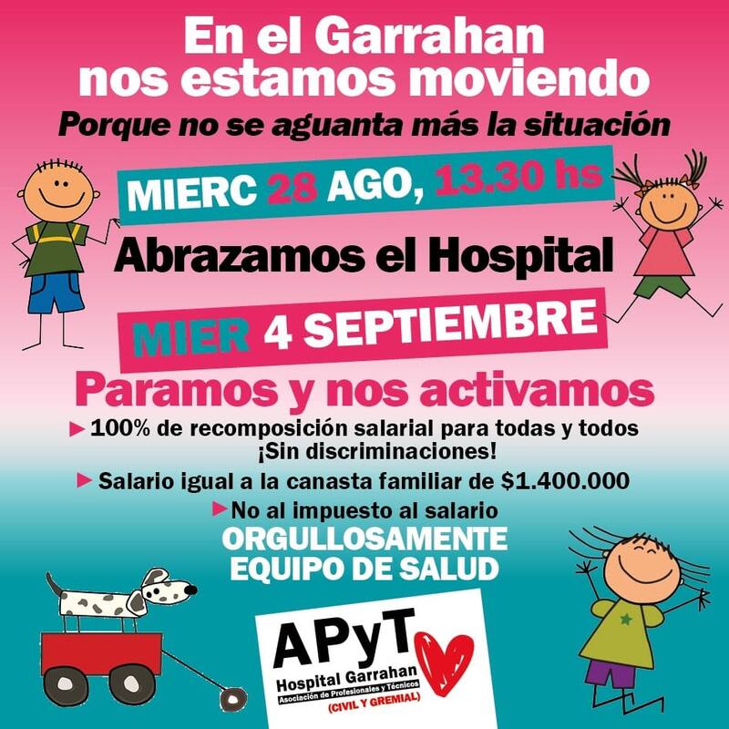 Los médicos reclaman un salario básico de $ 1.400.000.