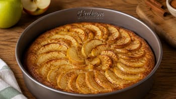 Sin harina ni azúcar: cómo hacer torta de manzana húmeda, saludable y sin gluten