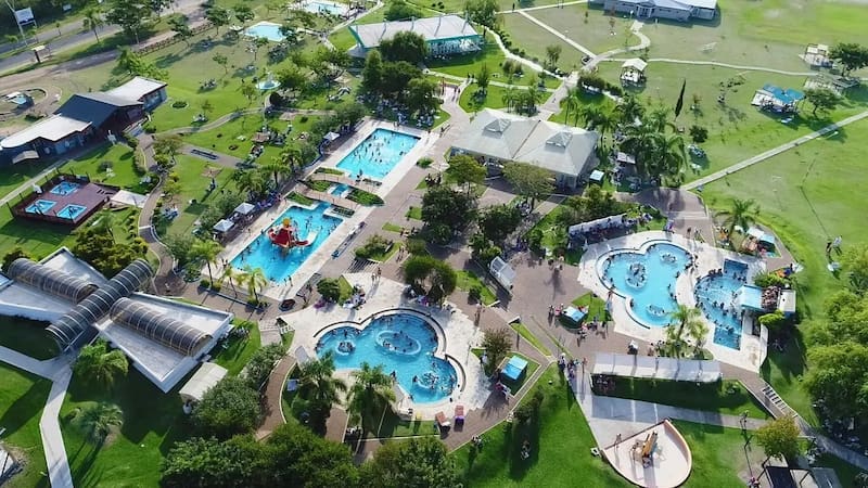 La entrada general a las Termas de Chajari se mantienen en $ 4500 (Fuente: @termaschajari / Instagram)