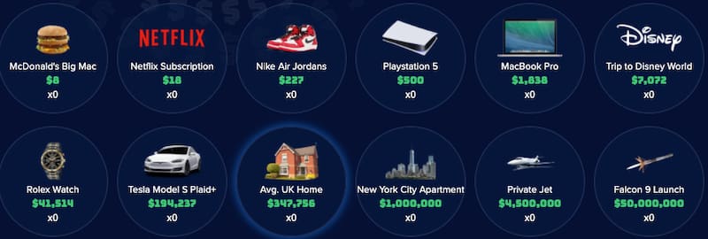 Qué se puede comprar en el nuevo videojuego de Elon Musk.