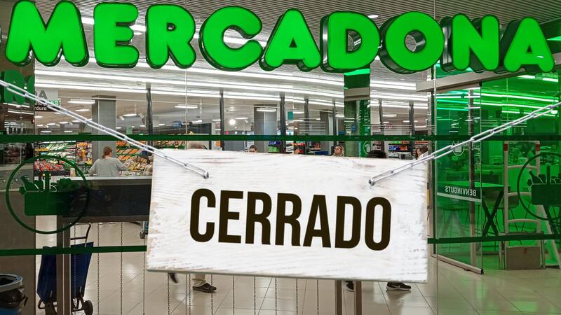 En dos días, cierra Mercadona en todo el país por el Año Nuevo.