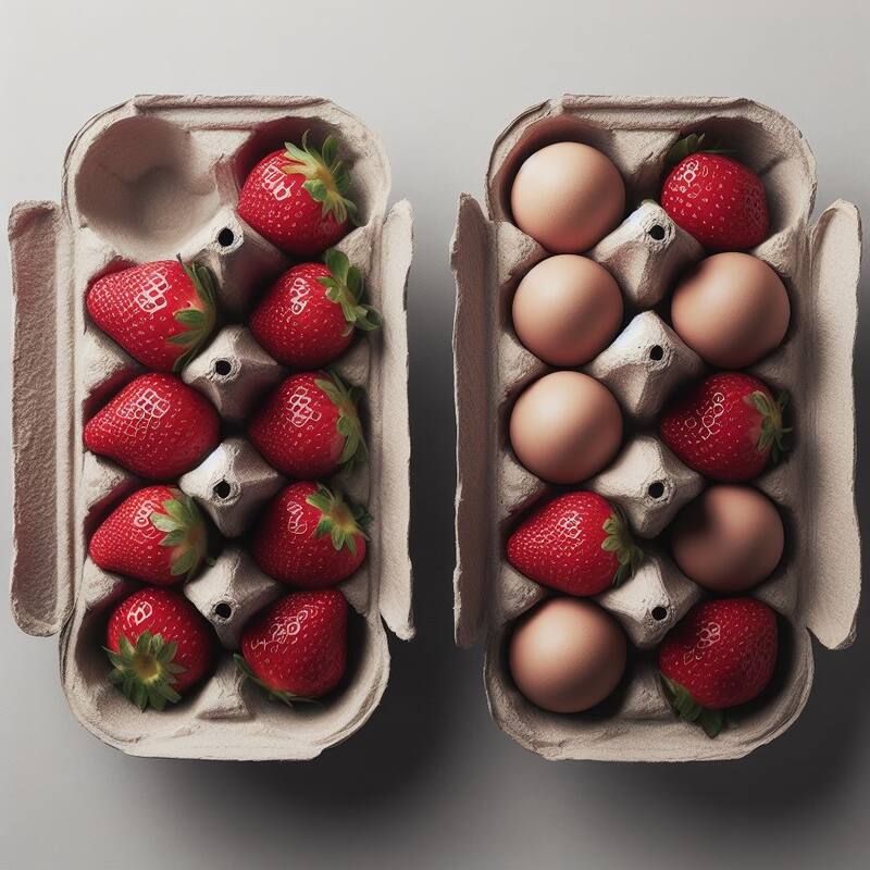 Truco para conservar más tiempo las fresas. Fuente: Bing AI.