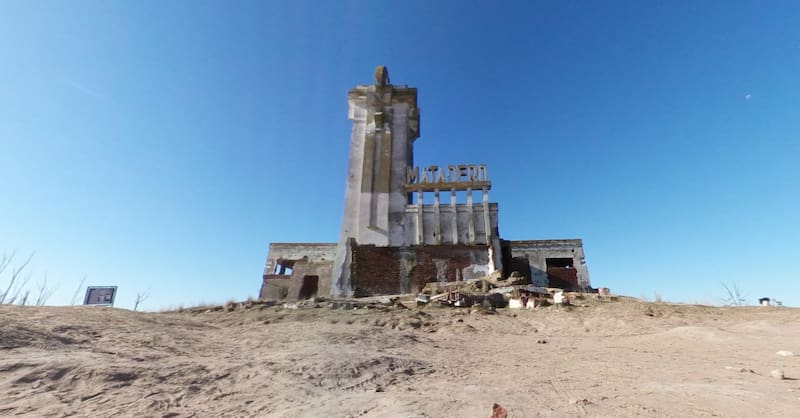 El ex Matadero de Epecuén (Fuente: Google Maps)