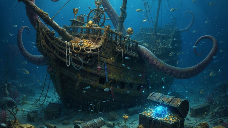 Descubrimiento histórico: encuentran un barco pirata con más de 700 años repleto de reliquias preciosas.