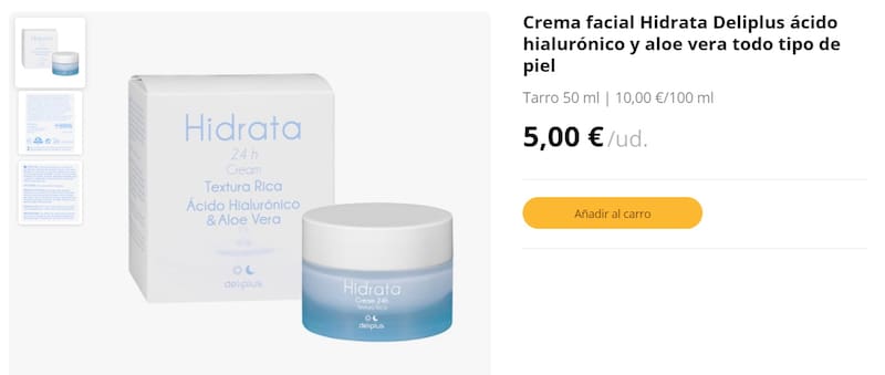 Este producto de la marca Deliplus se destaca por su hidratación permanente. (Foto: Freepik.es)