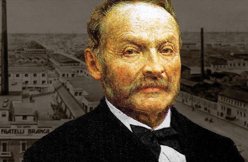 Bernardino Branca, creador del fernet que lleva su apellido.