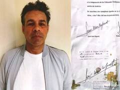 Con manchas de café, abollado y en un tacho de basura: la Policía encontró el contrato por u$s 1 millón entre Espert y Machado