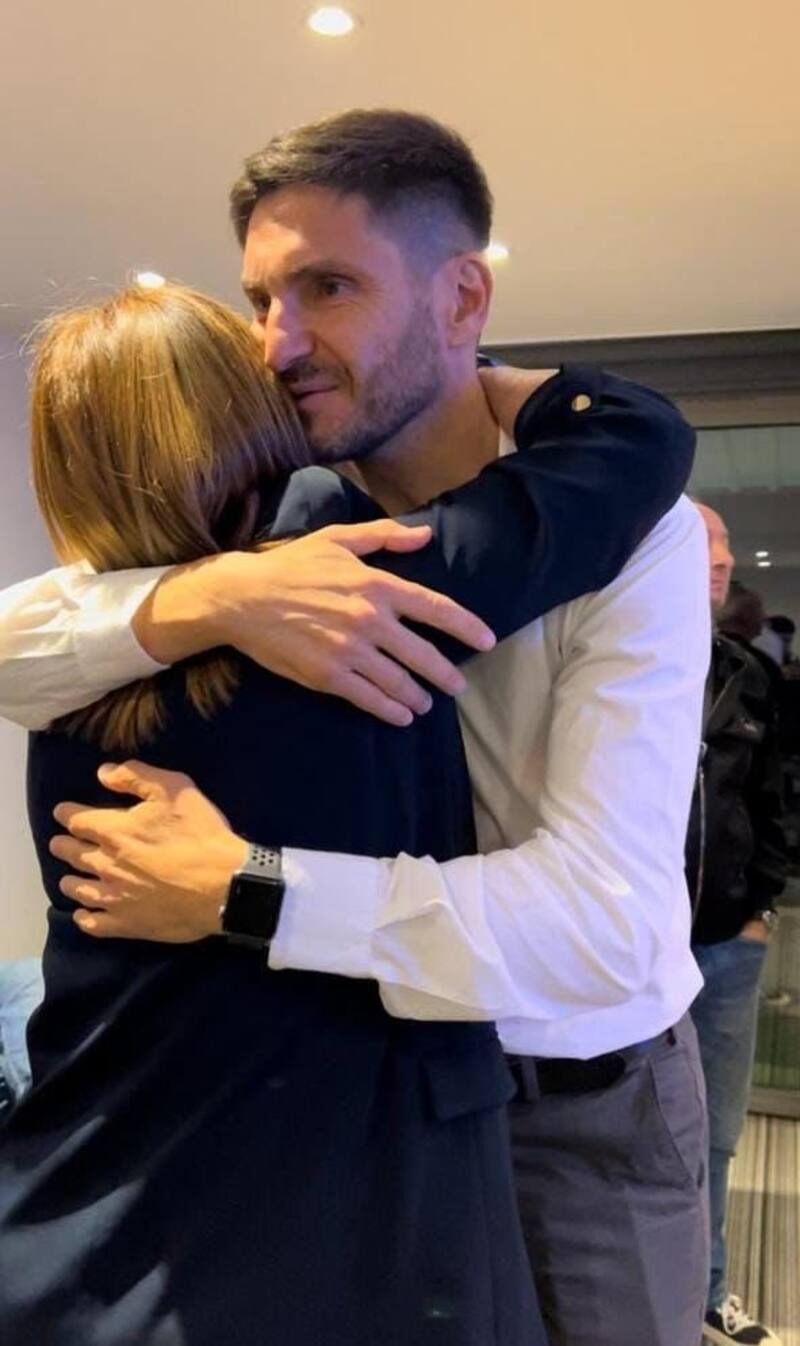 El gobernador Pullaro y la ministra de Seguridad, Patricia Bullrich.