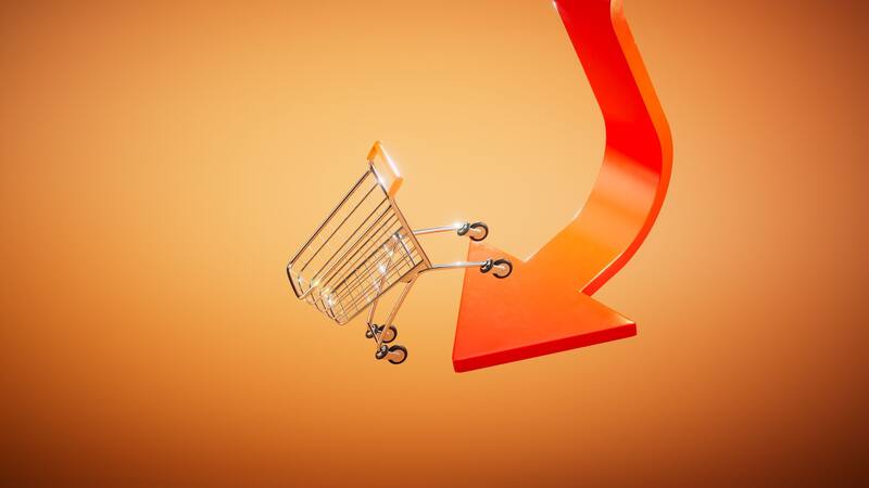 La confianza del consumidor baja en octubre y marca su peor dato en siete meses.