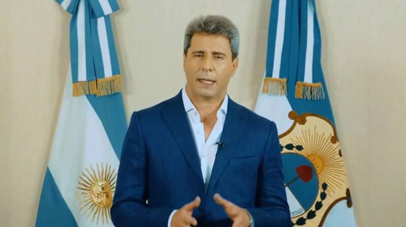 El Gobernador de San Juan, Sergio Uñac, reclama por los subsidios al transporte en el AMBA