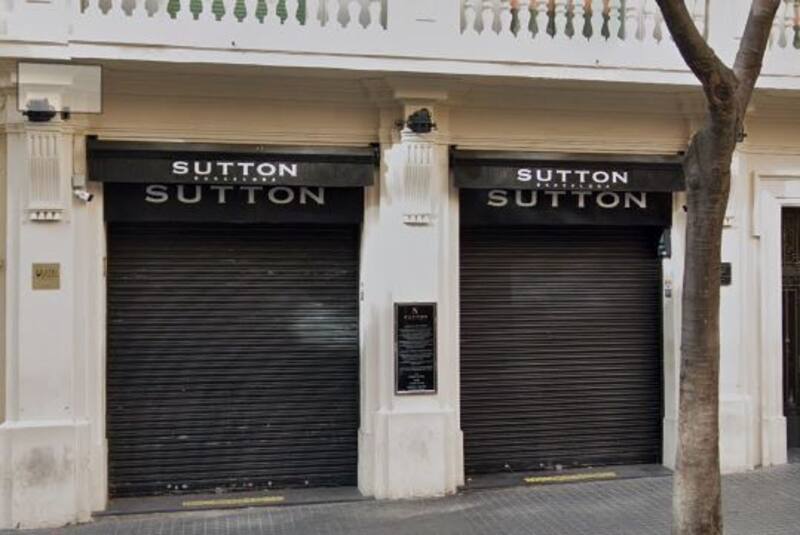 La discoteca Sutton, en Barcelona. (Foto: Google Street View).