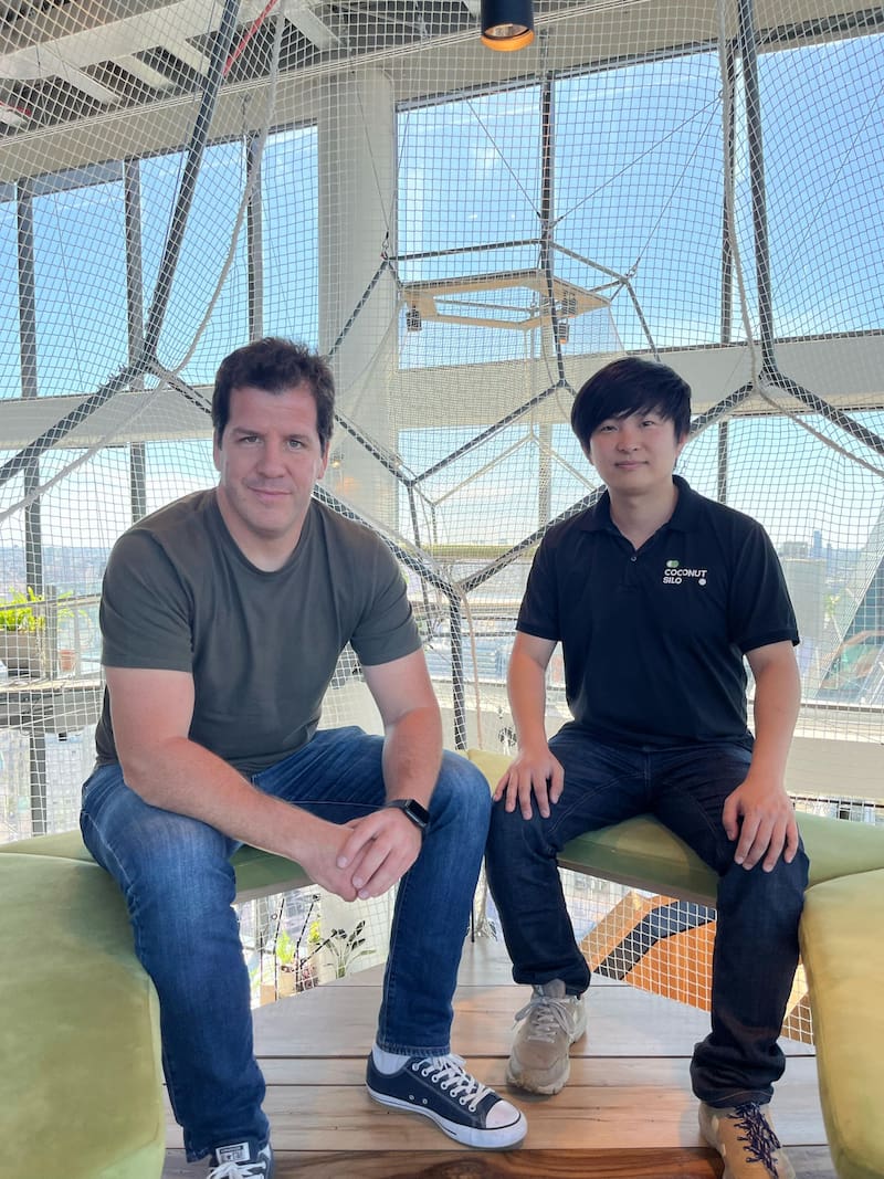 Diego Bertezzolo y Seungyong Kim.