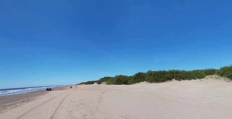 Aguas Verdes es un destino poco conocido de la Costa Atlántica, ideal para disfrutar de la tranquilidad en tus vacaciones. (Foto: Google Maps)