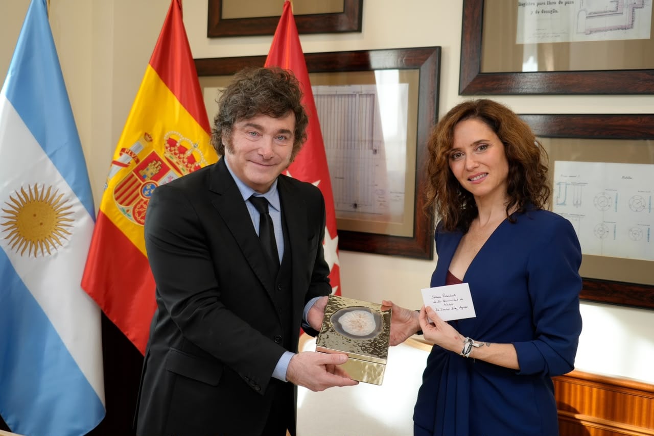 Milei en España: cita con empresarios, reunión con Ayuso y una agenda recortada