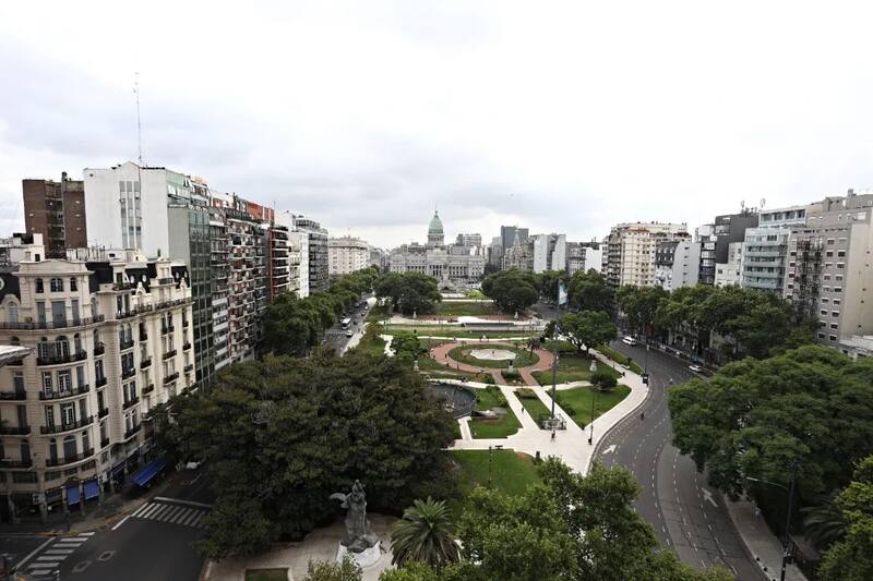 Las vistas desde el departamento en venta