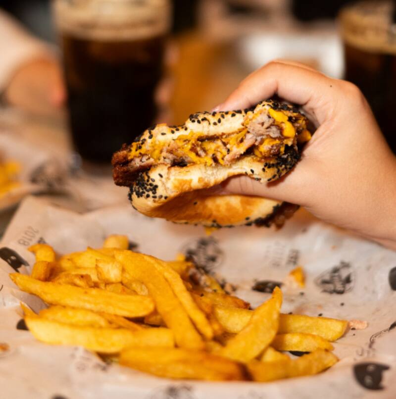 Hamburguesa de Molleja.