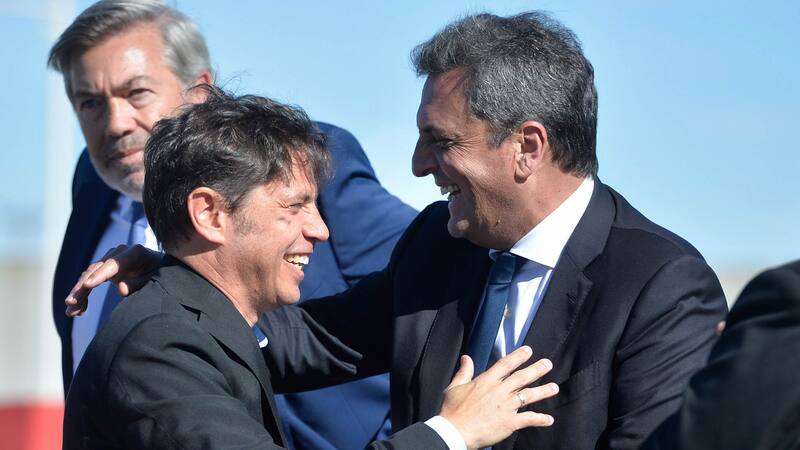 Axel Kicillof y Sergio Massa