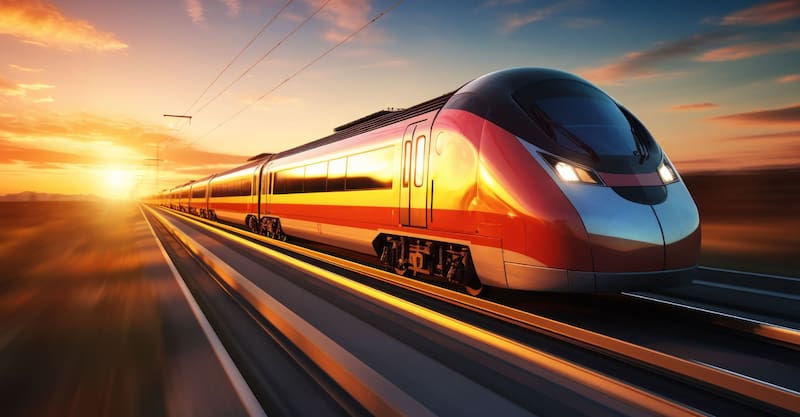 El tren puede alcanzar una velocidad de 160 km/h (imagen ilustrativa).