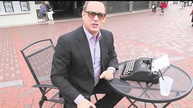 El protagonista de Náufrago es un fanático de las máquinas de escribir