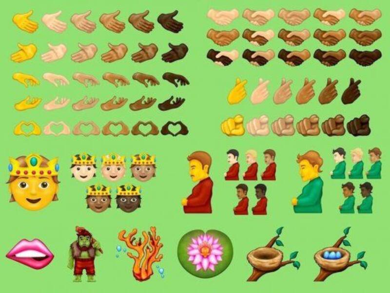 Nuevos emojis de WhatsApp.