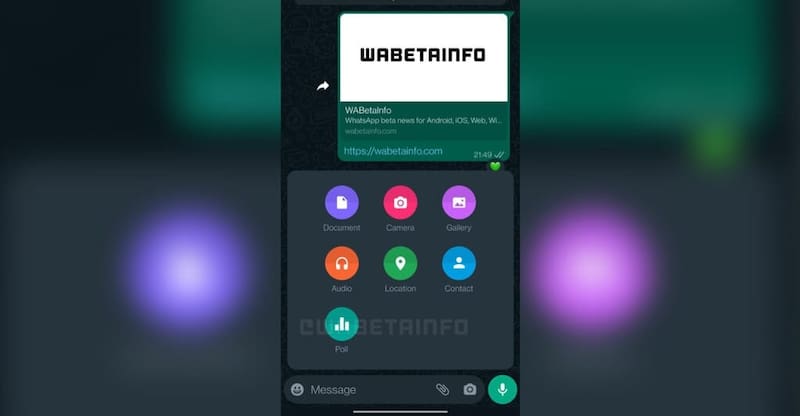 Imagen de la nueva función de WhatsApp brindada por Xataka.